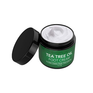 OEM Manufacturer Anti-fungal Repairing skin Moisturizing Tea Tree Oil Foot Cream Foot Care