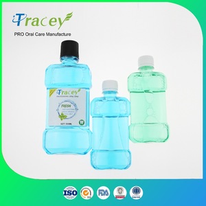 OEM Wholesale price bulk Fresh mint flavor antiseptic private label mouthwash LIQUID