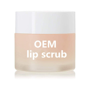 OEM/ODM Herbal extract lip scrub beauty personal care lip balm