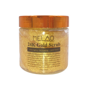 OEM/ODM Wholesale Exfoliating 24K Facial And Body Gold Scrub