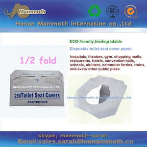 one time and healthy Sanitary toilet tissue papers seat cover