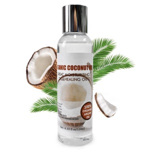 Organic Coconut Oil OEM Private Label Skin Care Pure Natural Plant Extracts Body Massage Essential Oil