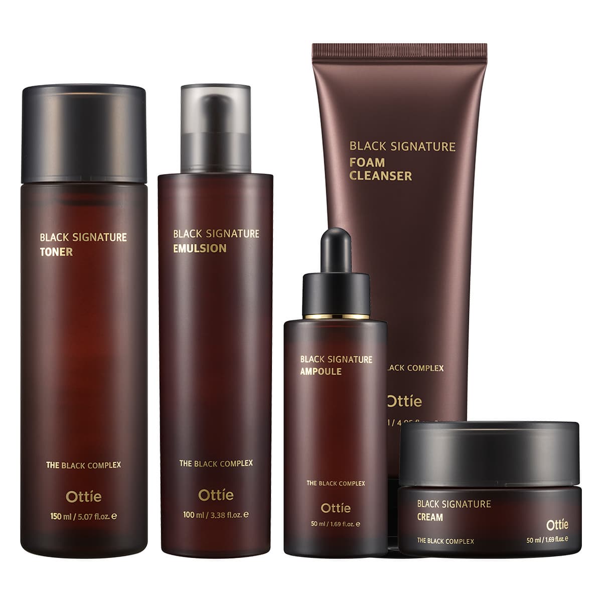 Ottie Black Signature Skin Care Line