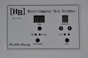 Portable ultrasonic skin scrubber for home use HB-101