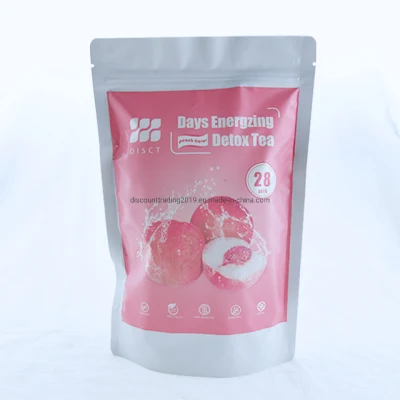 Private Label 28day Herbal Slimming Detox Tea with Peach Flavor