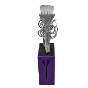 Scissor Holder Barber Hairdressing Accessories Salon Hair Hairdresser Combs Clamps Storage Box Scissor Holder Barber Tool