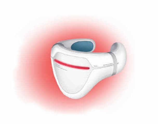 Solar Neck Electric Heat Therapy Health Homecare Treatment Device Product