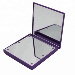 square 6 LED folded mirror pocket