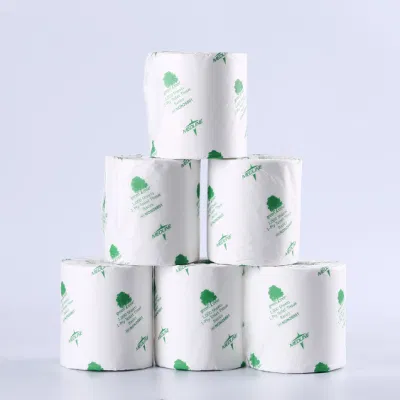 Tissue Roll High Quality Customized Soft Toilet Tissue Pulp Primary Color Roll Paper for Bathroom