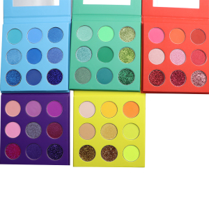 Top Quality 9 Pan Eyeshadow Palette Make Your Own Brand Eyeshadow Palette