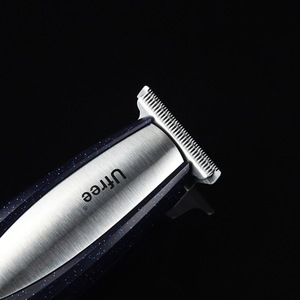 U-366 Professional Bald Hair Clipper Engraved Text Small Hair Clipper Hair Trimmer, EU Plug