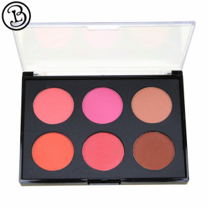 Wholesale 6 color blush palette