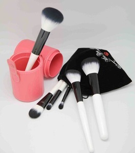 wood handle makeup brush set for makeup tools