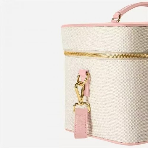 Portable Multifunctional High-end Large Capacity PU Cotton Makeup Case