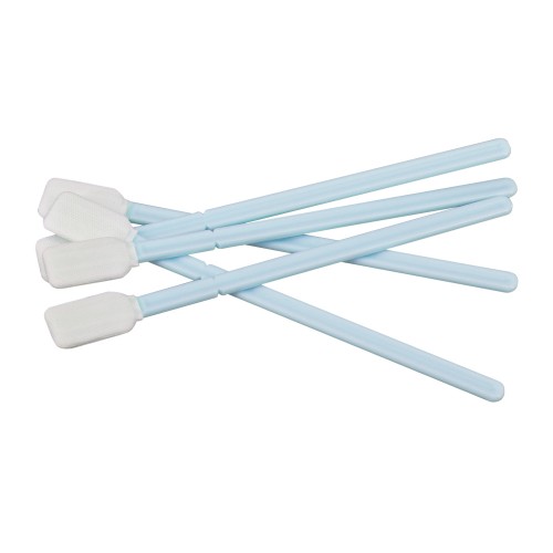 Lint Free Cotton Bud Rectangular Head TOC Cleaning Validation Polyester Swab