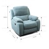 Massage Sofa Electric Function Sofa Disposable Tech Cloth Space Seat Single Function Sofa Lying, Shaking and Turning