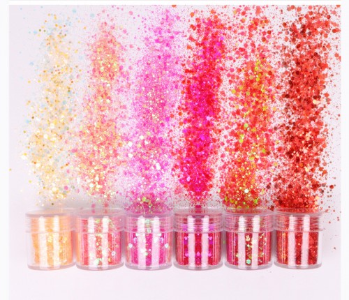 Nail polish Dip Nail — new product ice through series size mixed glitter glitter powder