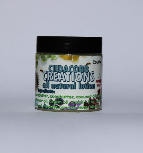 All natural lotion