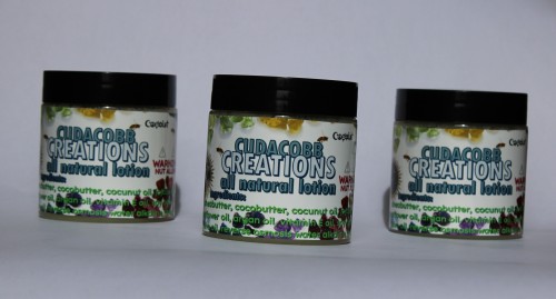 All natural lotion