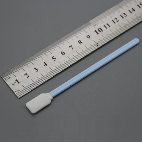Lint Free Cotton Bud Rectangular Head TOC Cleaning Validation Polyester Swab