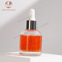 30ml serum bottles skincare packaging beauty cosmetic glass container care oil dropper bottles