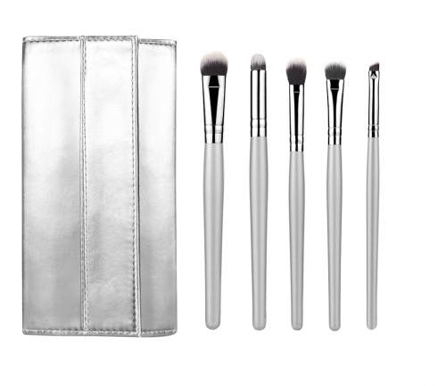 Makeup Brushes Kit Professional with Make up Purse Bag Pouch Portable 5pcs