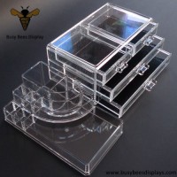 Beauty Acrylic Eyeshadow Organizer Box