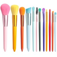 Wholesale Colorful Makeup Brush Set – Multi-Functional Face & Eye Brushes for Beauty Brands