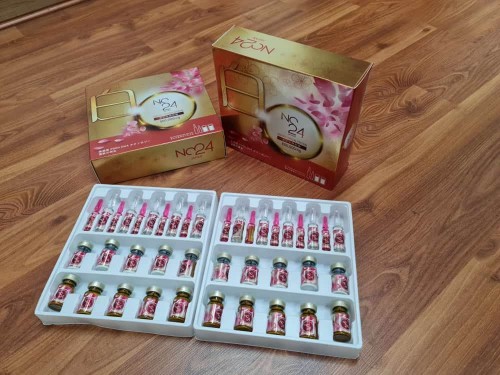 NC 24 sakura special edition with gluta white vitamin c injection