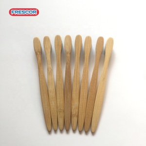 100% Biodegradable eco-friendly travel wooden bamboo toothbrush