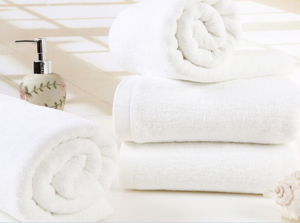 100% cotton custom white bath towel china supplies