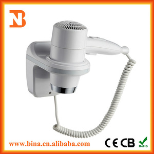 1400W Hotel Wall Mounted Hair Dryer Wholesale