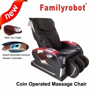 2019 GSM Credit Card Smart Commercial Coin Massage Chair/Shiatsu Credit Coin Operated Massage Chair