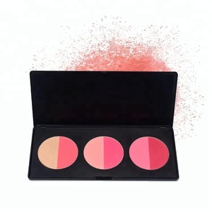 6 color mineral shimmer blush