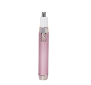 Battery opeated electric Nose&Ear hair Trimmer 2 in 1 Personal care With Cap and Brush