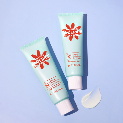 [BE THE SKIN] SEBUM ZERO ALOERICE VEGAN SUN CREAM