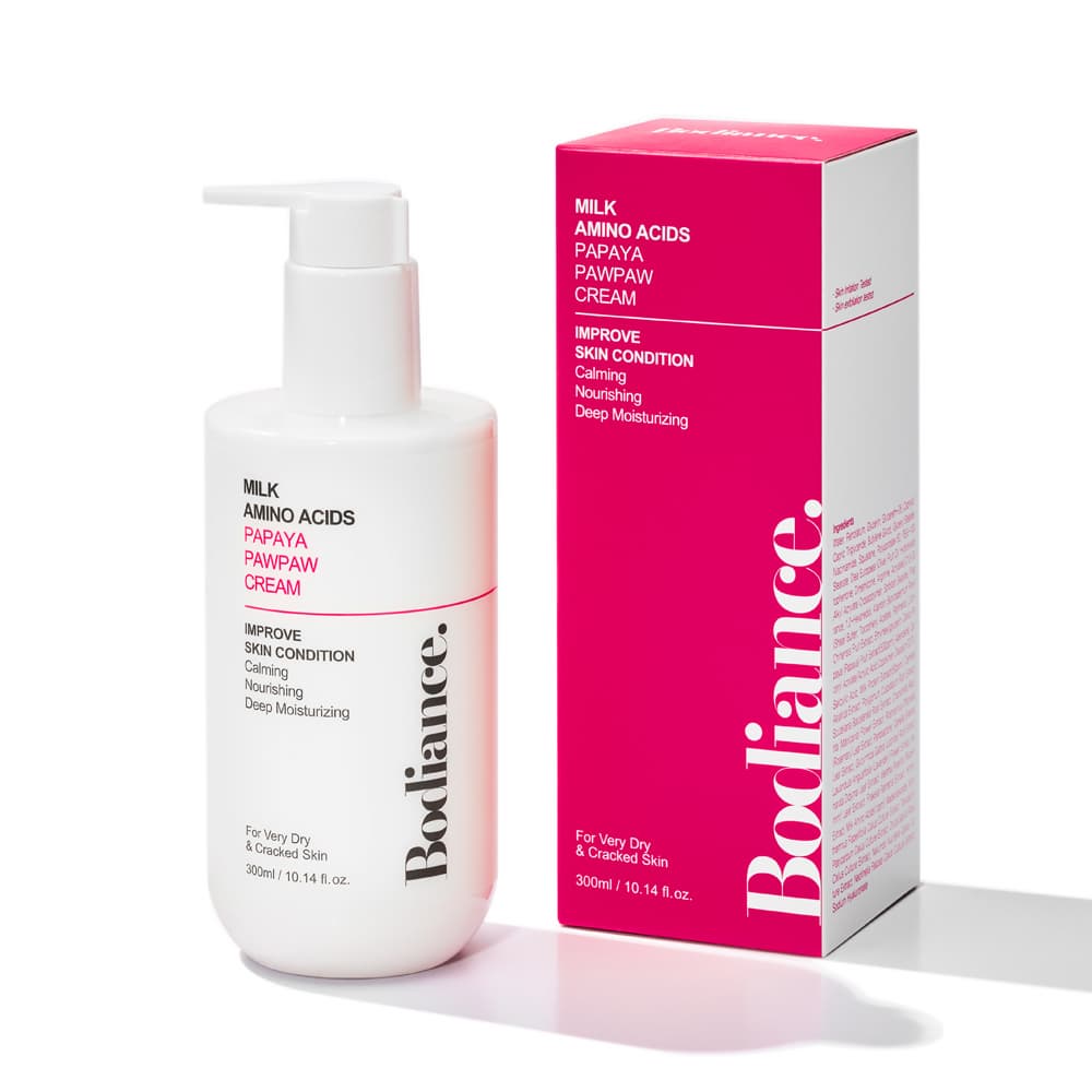 Bodiance Milk Amino Acid Papaya Paw Paw Cream