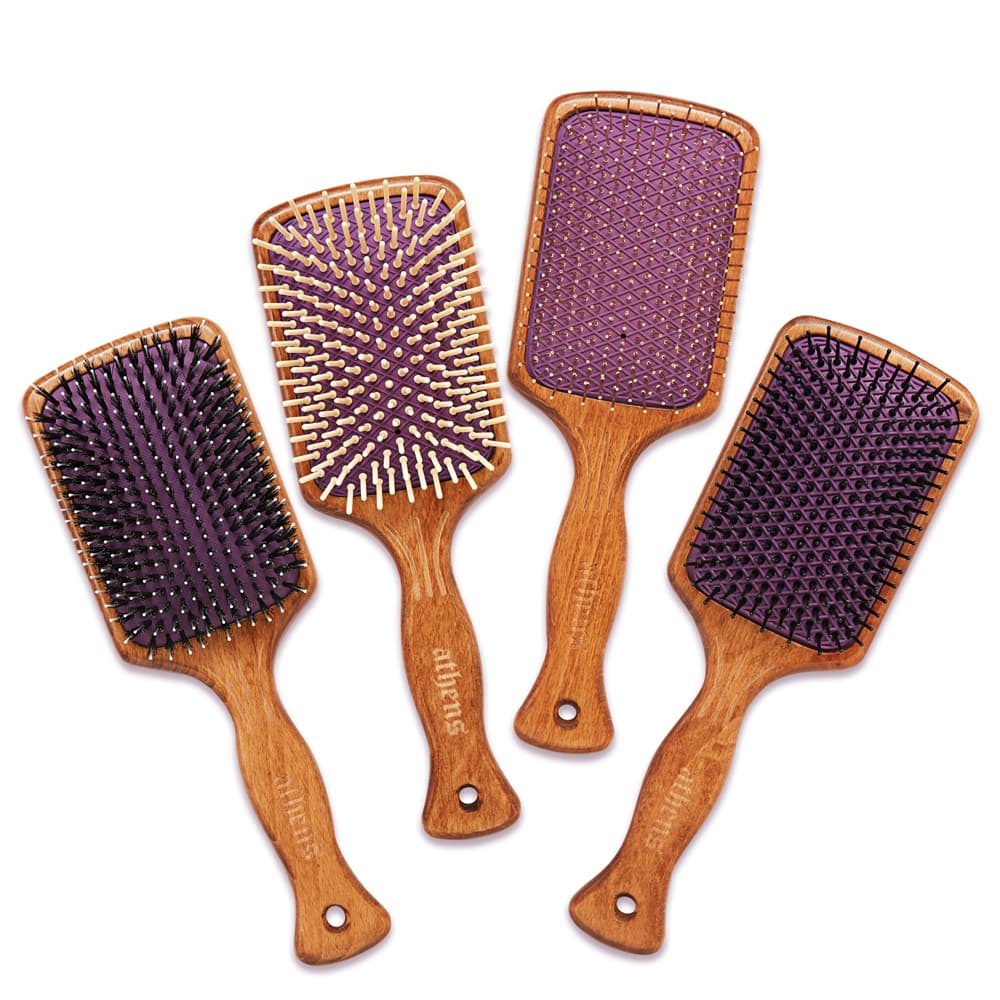 Cellreborn Athens Goddess Paddle Paddle Brush (Antibacterial Handle Hairbrush)