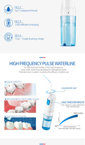 Dental water jet flosser professional dental Oral care products oral irrigator with jet tips for water flosser