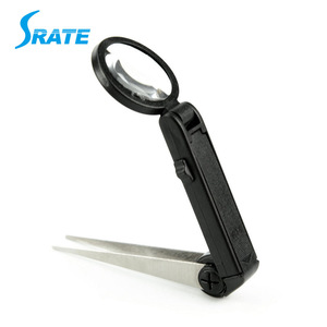 Eyebrow Tweezers with Magnifier