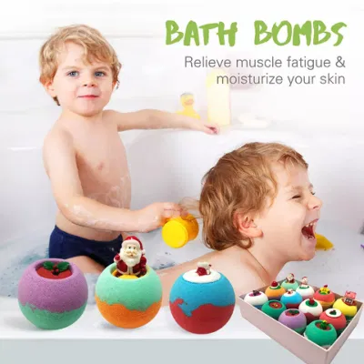 Factory Direct Sale Organic Bath Bombs with Toys in It Vegan Organic for Children Gift