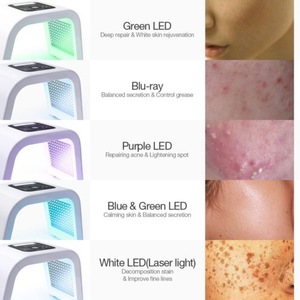 factory sale  7 Color skin care PDT LED Light Therapy beauty  Machine