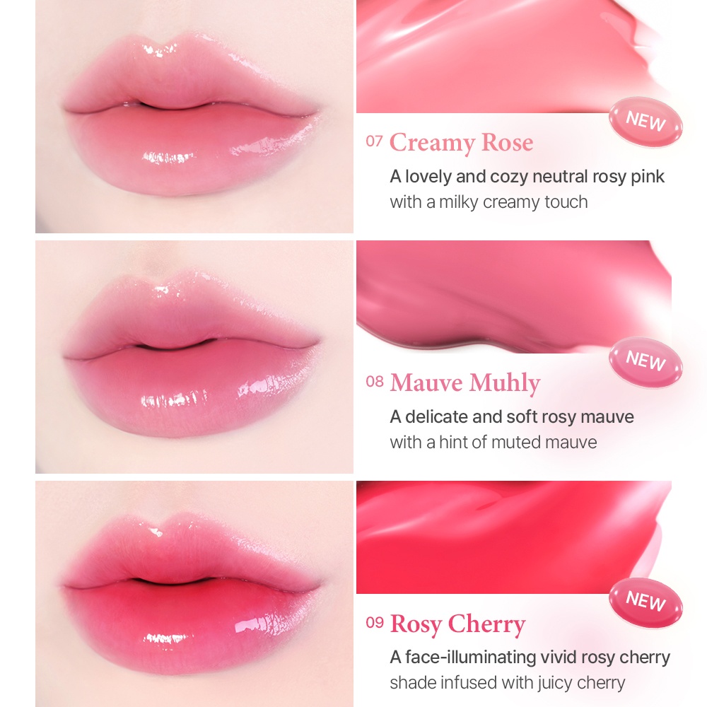 [GIVERNY] DEWY LIP GLAZE (10 colors)