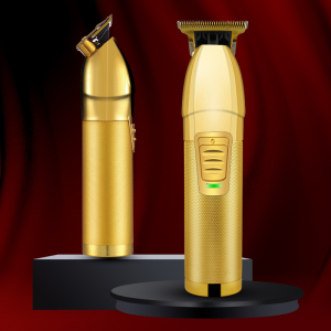 gold electric hair clippers Professional hair trimmers outliner hair cutter machine