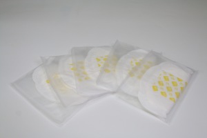 Gummed nursing pads  disposable  breast sanitary pads