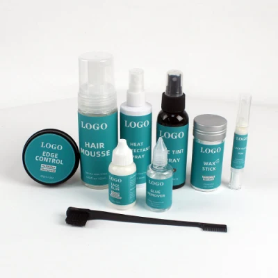 Hair Care Set Waterproof Lace Glue Strong Hold Private Label Wig Adhesive Lace Glue Kit Lace Glue Box Kits