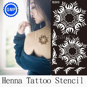 HENNA STICKER TATTOO STENCILS