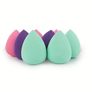 High Quality Top sale water drop cute type makeup cosmetic puff sponge,Non latex cosmetic sponge puff