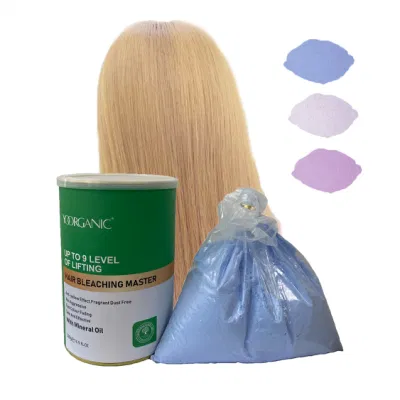 High Quality up to 9 Levels Quick Hair Bleach Stable Bleaching Powder
