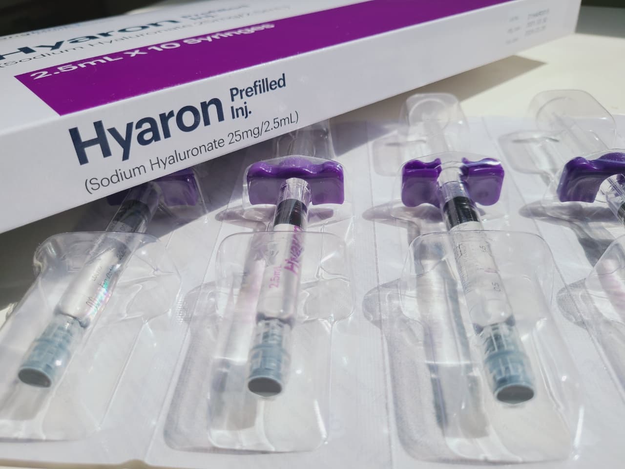 Hyaron Korea Skin Brightening Injections Prefilled SODIUM HYALURONATE INJECTION